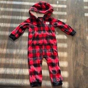 Carters soft fleece winter one piece 18‎ months